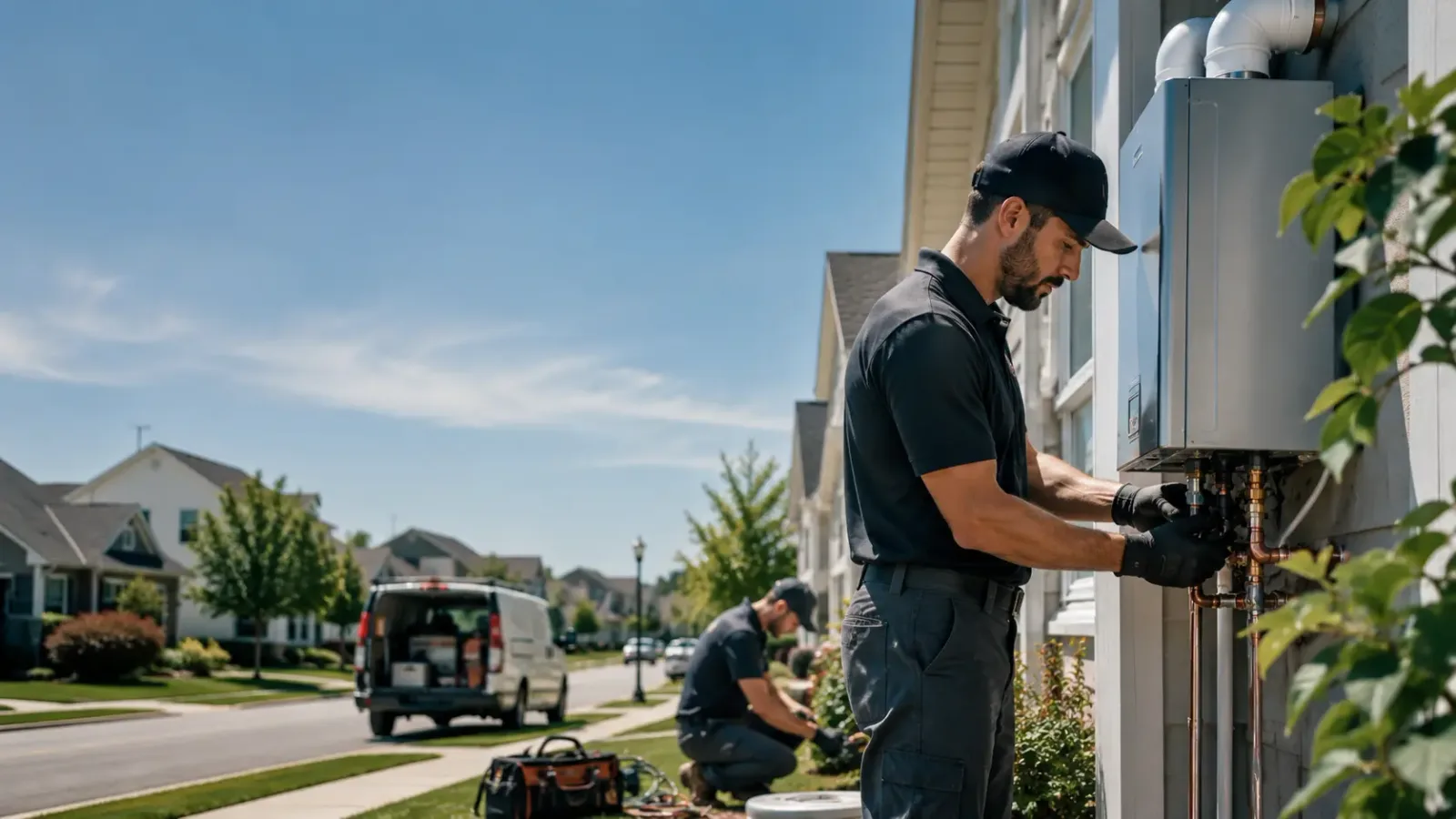 Tankless Water Heater Installation in Brook Park, MN